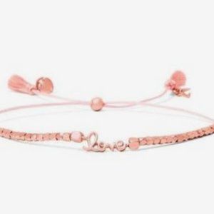 KEEP Collective Script Pulley Bracelet Love